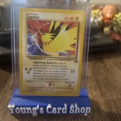 Pokemon Zapdos, Moltres Wizards Black Star Promo 23, Promo 21 MP, LP - Image 3