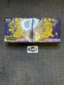 Pokemon TCG: Scarlet & Violet-Surging Sparks Pokemon Center ETB x2 (New, Sealed) - Image 1