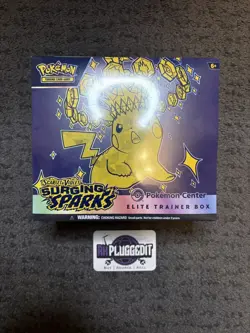 Pokemon TCG: Scarlet & Violet-Surging Sparks Pokemon Center ETB x2 (New, Sealed) - Image 2