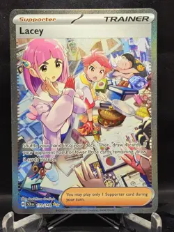 Lacey 172/142 Special Illustration Rare Pokemon Stellar Crown NM Pack Fresh - Image 1