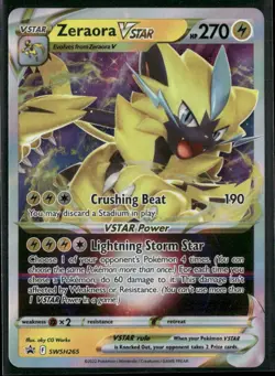 SWSH: Sword & Shield Promo Cards #SWSH265 Zeraora VSTAR - Image 1