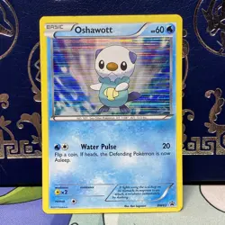 Oshawott - BW03 - Pokemon Black & White Promo Ultra Rare Holo Card NM - Image 1
