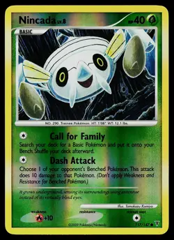 Pokemon Card - Nincada Supreme Victors 117/147 Common Reverse Holo - Image 1