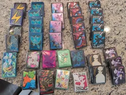 Lot Of 39 Offical Pokemon TCG Card Soft Penny Sleeves Sealed - Image 1