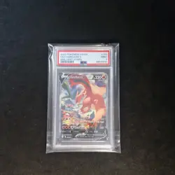 Pokemon TCG Brilliant Stars Charizard v PSA 9 Alternative Art Card 154/172 - Image 1
