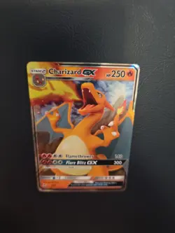 Pokemon TCG Charizard GX Hidden Fates Holo Ultra Rare Card 9/68 NM Condition - Image 3