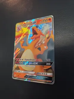 Pokemon TCG Charizard GX Hidden Fates Holo Ultra Rare Card 9/68 NM Condition - Image 4