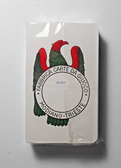 PLAYING CARDS CARTE DA GIOCO REGIONALI SICILIANE MODIANO PLASTICATE NUOVE NEW - Image 3