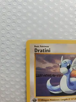 Pokemon TCG Dratini Base Set, Shadowless 1st Edition Card 26/102 - Image 3
