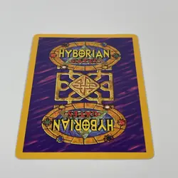 Hyborian Gates CCG TCG Atums Twins Promo Card By Cardz Boris Vallejo 1995 Rare - Image 5