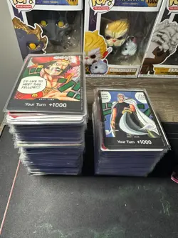 One Piece OP-13 & 12 350+ Card Lot- Super Rares, Leaders, Don!!, Rares, Commons - Image 1