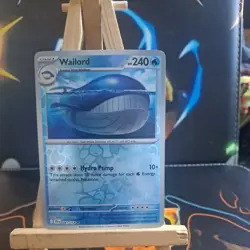 041/159 Wailord : Reverse Holo Card : Journey Together : Pokemon TCG - Image 1