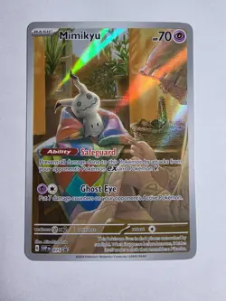Pokemon TCG SV: Scarlet & Violet Promo Cards #075 Mimikyu NM - Image 1