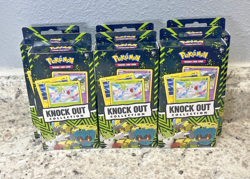 6x Pokemon Knockout Collection Box Lot (3 Promo Cards + 2 Packs) NEW SEALED - Image 1