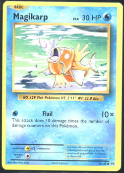 Magikarp 33/108 Pokemon Card : XY12: Evolutions Non Holo NM - Image 1