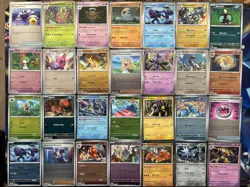 Pokemon TCG Mega Evolution Holo And Reverse Holo x28 Cards Bundle - Image 1