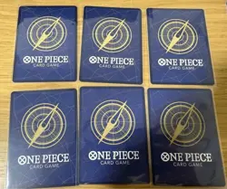 Legacy of the Master OP12 SP Set of 6 Complete ONE PIECE Card Japanese NM - Image 2