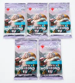 5 Packs Magic the Gathering Play Booster Pack Lot MTG Modern Horizons 3 III MH3 - Image 1