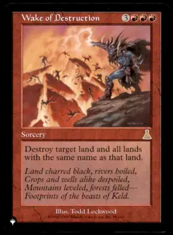 Wake of Destruction LP Light Play The List MTG [6561] - Image 1