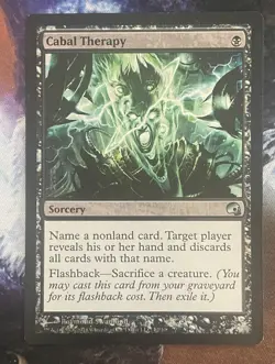 Magic The Gathering, Cabal Therapy, Foil, NM - Image 1