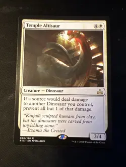 Temple Altisaur - Rivals of Ixalan - MTG - NM/MT - Image 1