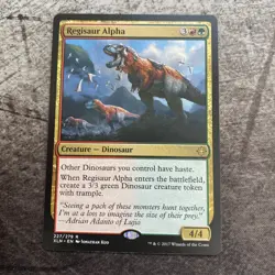 Regisaur Alpha - Ixalan - MTG Magic the Gathering - NM - Image 1