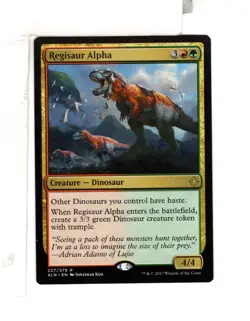 MTG SkeenAB Regisaur Alpha from Ixalan. NM. - Image 1