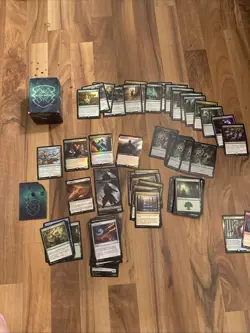 MTG Commander Deck - Kaldheim: Elven Empire. Opened. Seems To Be All There - Image 1