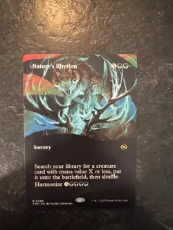 Nature's Rhythm (Borderless) Tarkir: Dragonstorm Regular - Image 1