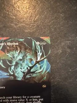 Nature's Rhythm (Borderless) Tarkir: Dragonstorm Regular - Image 2