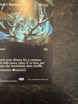 Nature's Rhythm (Borderless) Tarkir: Dragonstorm Regular - Image 5