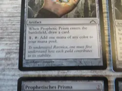4x Prophetic Prism - Gatecrash - NM/EX - 2x English 2x German - OOP MTG - Image 2