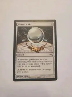 Mesmeric Orb [Mirrodin] Magic the Gathering LP MTG - Image 1