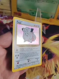 Pokemon Karte Card Piepi Clefairy Base Basis Set Deutsch Ger Clean Holo Wotc NM- - Image 5