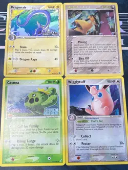 Vintage Pokemon EX Era Lot (4) - Delta Species & Crystal Guardians (2005-2006) - Image 1