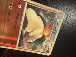 Pokemon Typhlosion Reverse Holo Rare Pokemon Card 35/95 Call of Legends (MP) - Image 5