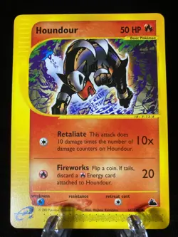 Houndour 66/144 Skyridge Common Pokemon TCG Card NM Never Played - Image 1