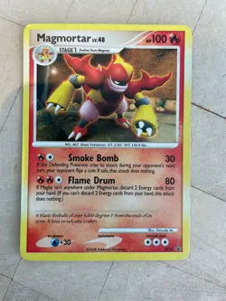 Pokemon TCG Magmortar DP20 Diamond and Pearl Promos (PR) Holo MP - Image 1