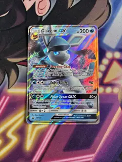 Glaceon GX - SM147 - Pokemon Sun & Moon Promo Ultra Rare Card LP+ - Image 1