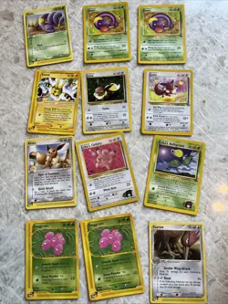 Lot Of 12 “E & F” Pokemon Cards - Image 1