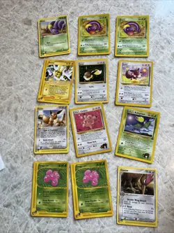 Lot Of 12 “E & F” Pokemon Cards - Image 3