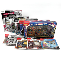 Pokemon TCG Lot Prismatic Destined Rivals Mega Evolutions Black Bolt White Flare - Image 1