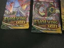 Pokemon Evolving Skies Booster Pack Art Set 4x Sealed Packs S & S,Fast Ship - Image 2