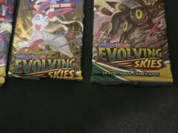 Pokemon Evolving Skies Booster Pack Art Set 4x Sealed Packs S & S,Fast Ship - Image 3