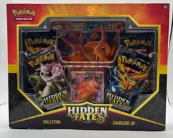 Pokemon Hidden Fates Charizard GX Collection Sealed - Image 1