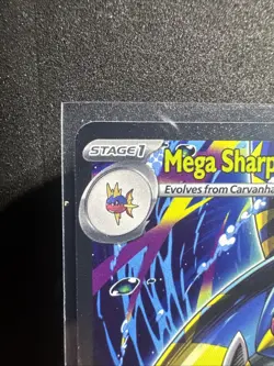 Mega Sharpedo ex 127/094 Special Illustration SIR - Pokemon Phantasmal Flames - Image 3