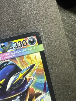 Mega Sharpedo ex 127/094 Special Illustration SIR - Pokemon Phantasmal Flames - Image 4