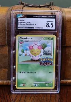 Pokemon Rumble Cherrim Promo Holo 2009 2/16 - CGC Graded 8.5 - Image 1