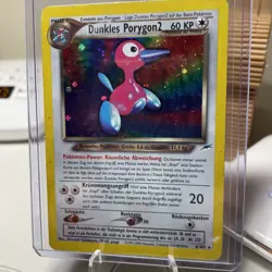 Pokemon |Dunkles Porygon2| Deutsch|Neo Destiny| 2000|008/105| Holo - Image 1