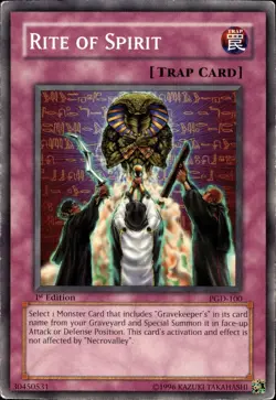 Rite Of Spirit - 1st Edition PGD-100 - HP - YuGiOh - Image 1